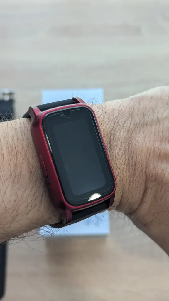 Galaxy medical alert smartwatch worn on the wrist