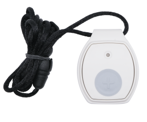 TELUS Health home medical alert pendant with lanyard